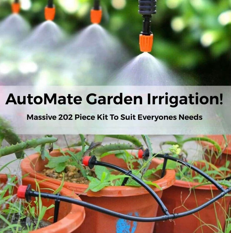 AutoMate 202 Piece Garden Irrigation System