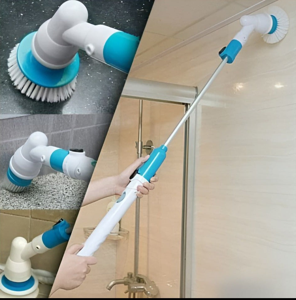 Rechargeable Cleaning Brush Cordless - Hurricane Muscle Scrubber -  Tanziilaat